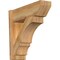 Ekena Millwork Balboa Slat Rough Sawn Outlooker, Western Red Cedar, 8"W x 24"D x 24"H OUT08X24X24BOA06RWR - alternate 1